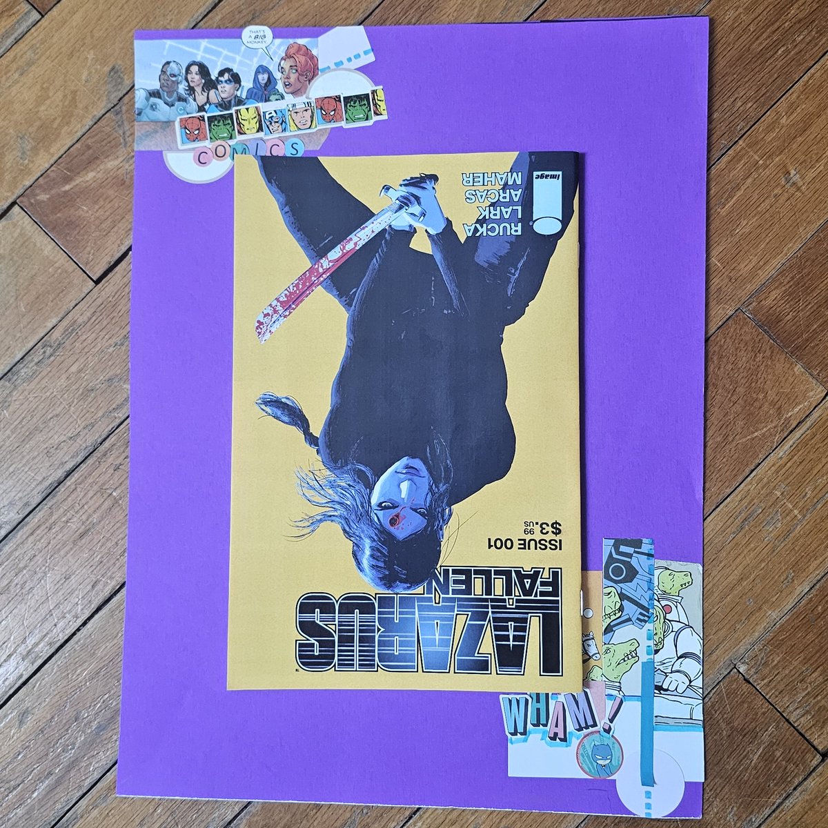Fanboyfrantics loves #indiecomics (@fanboyfrantics) on Twitter photo #gregrucka has some things to say about <a href="/realDonaldTrump/">Donald J. Trump</a> in LAZARUS FALLEN 1 just listed on @ebay for $24.95 - #greedy #gregrucka has some things to say about <a href="/realDonaldTrump/">Donald J. Trump</a> in LAZARUS FALLEN 1 just listed on @ebay for $24.95 - #greedy