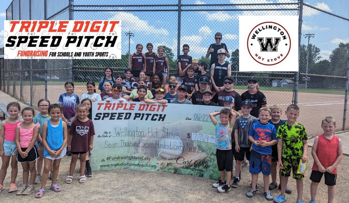 TripleDigitSP's tweet image. Wow! Wellington Hot Stove raised nearly $8,000 with their #FundraisingMadeEasy event.

LIKE and SHARE this post to add $1 to their total! For the next 24 hours, up to $300 across all social media.