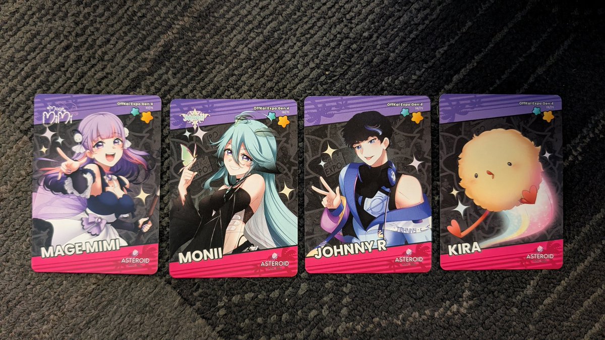 I've acquired the Asteroid Music set!!!!!!