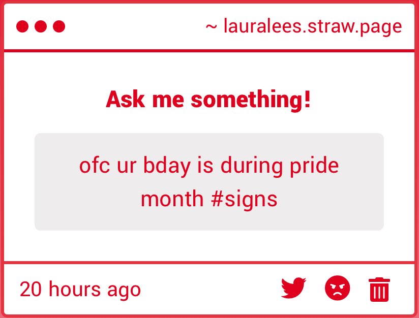 oh! haha yeah i’ve never noticed!