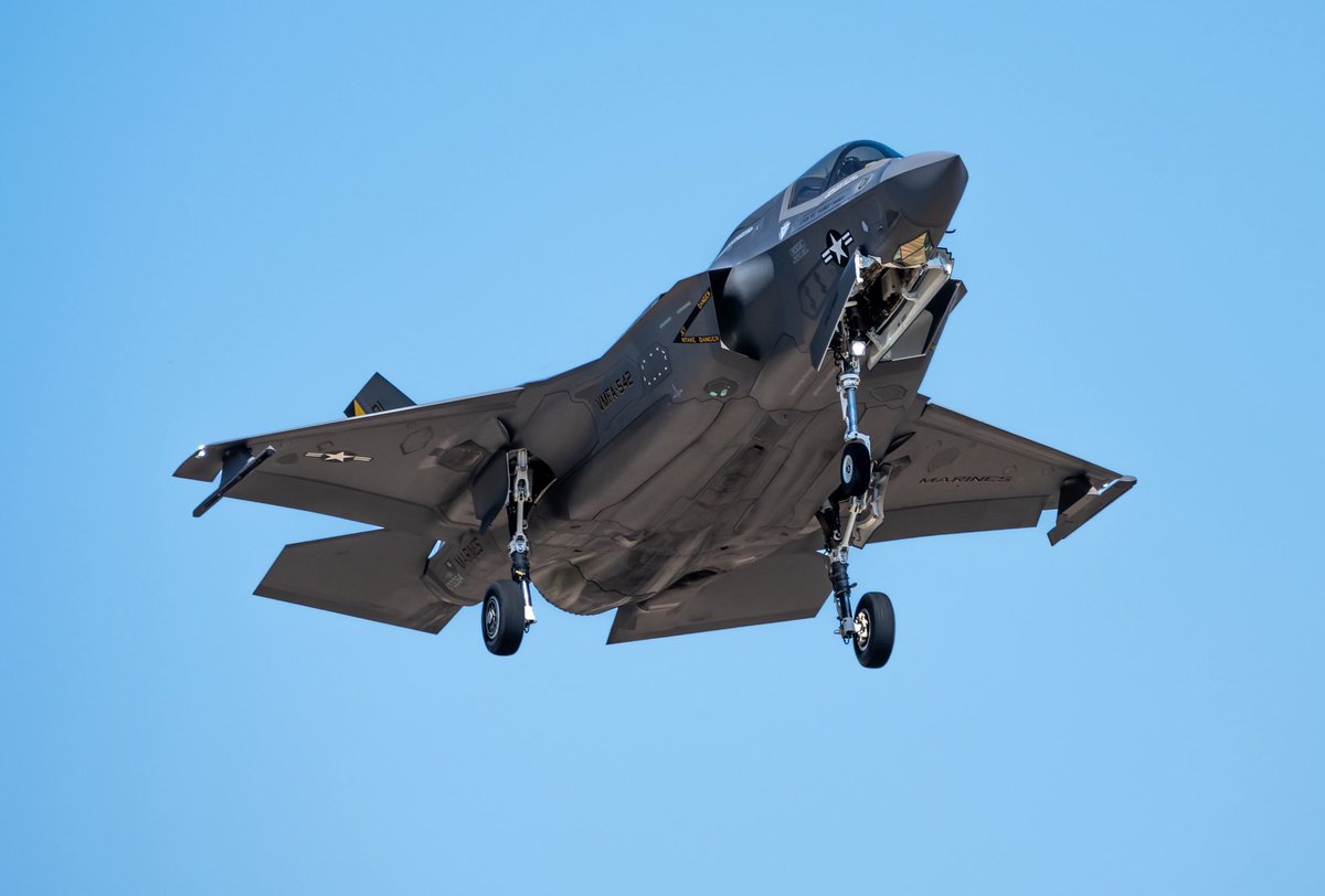 jonmalizia's tweet image. VMFA-542 Tigers arrival into Wilmington International Airport #VMFA542 #F35B #KILM #WilmingtonInternationalAirport