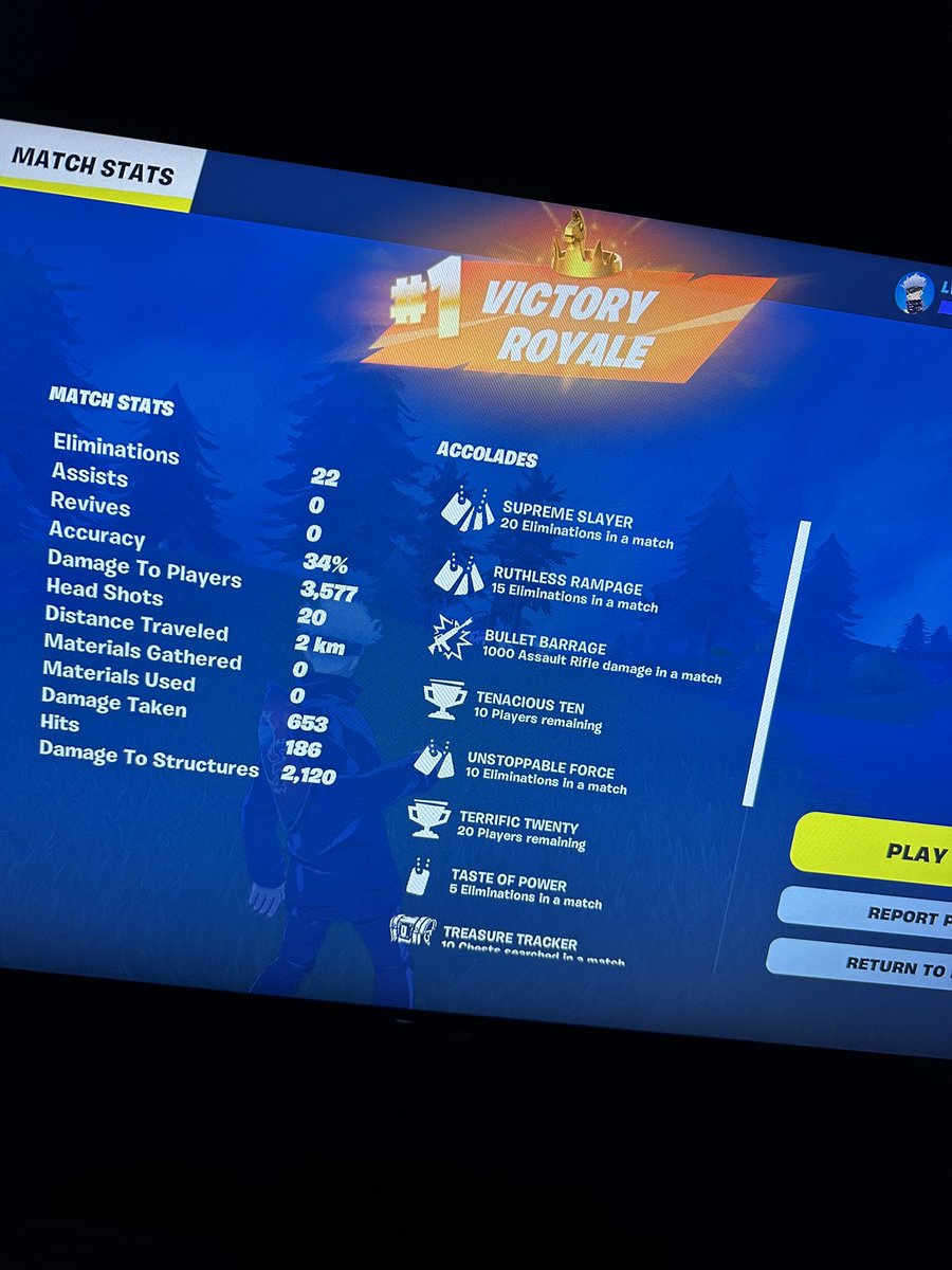 First game on and Ws