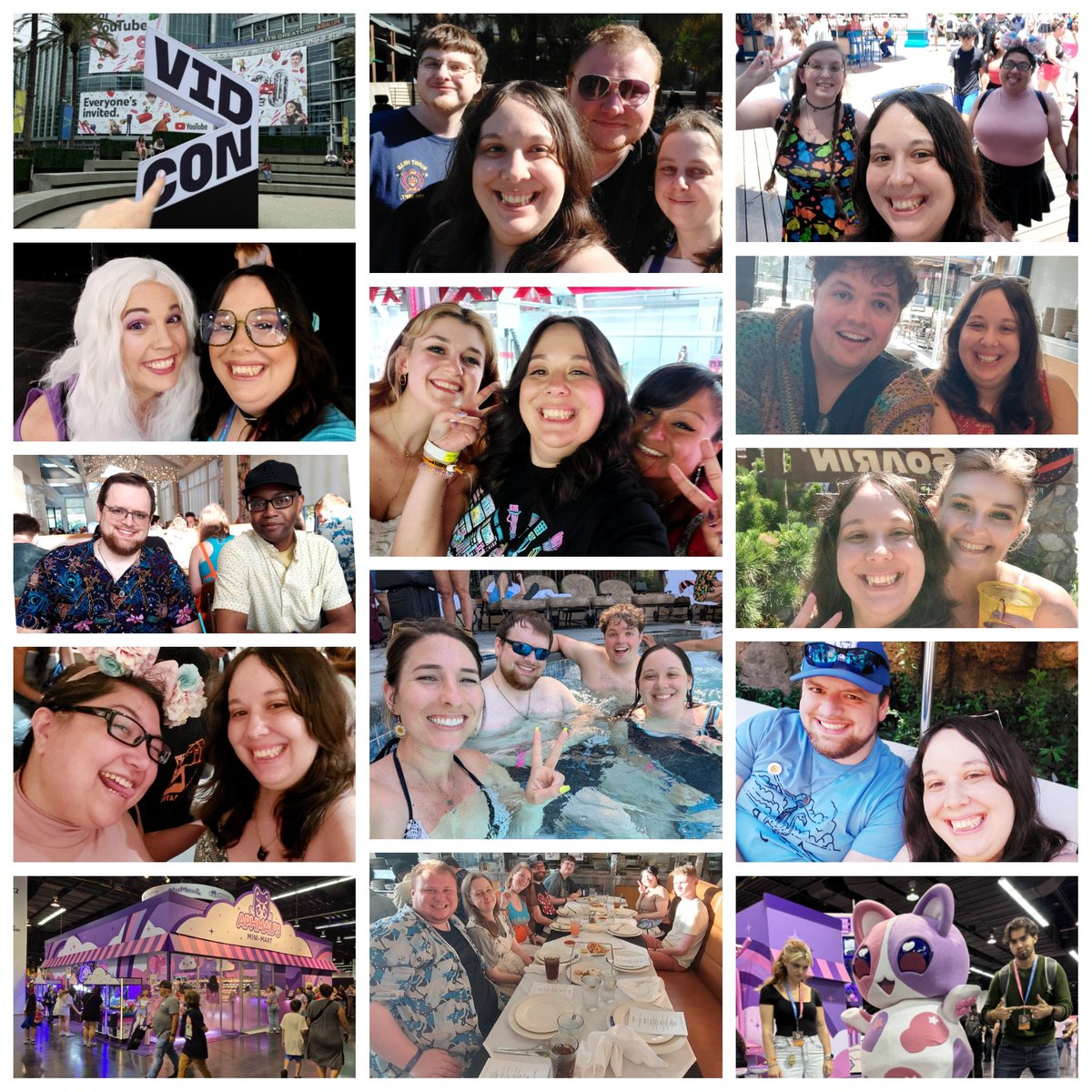 Heading home! Lots of love to my buds, <a href="/_Aphmau_/">Aphmau</a> , <a href="/JasonBravura/">Jason Bravura</a> &amp; the crew at #Catface for having us out for #VidCon2025! 

I love getting to meet you wonderful fans while also getting to hang with some of my best friends in industry! From the bottom of my heart, thank you. 💖😊