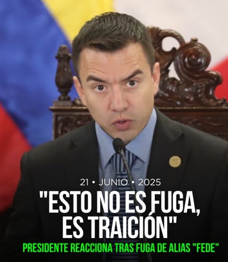 Presidente ya es hora de limpiar la casa desde adentro, en todas las cárceles del Ecuador los que tienen dos años ya mándelo al cuartel que pertenecen y designe <a href="/PoliciaEcuador/">Policía Ecuador</a> nuevos. Caso contrario seguirán fugando los GDO. Ya mucha wbds.