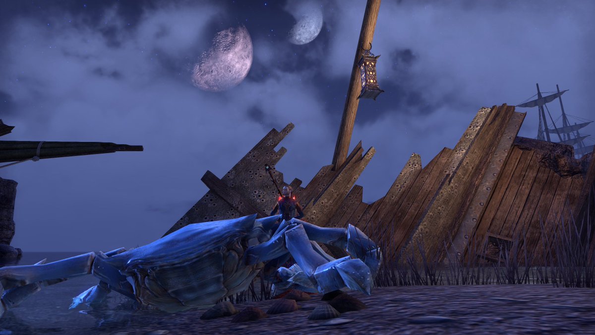 Tussler survived the mudcrabs of Shipwreck Strand and killed Shellcracker, the cannibal crab.

#ElderScrollsOnline #ESO