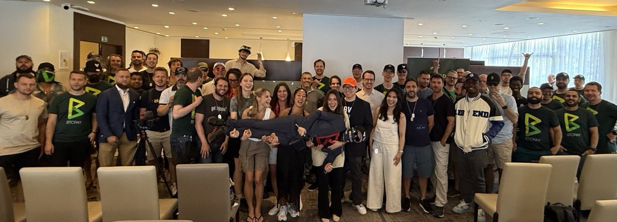 BTCPAY DAY 2025 AT @BTCPRAGUE WAS A SMASHING SUCCESS!

THANKS TO ALL OF YOU THAT ATTENDED AND WE KEEP BUILDING 👷‍♀️