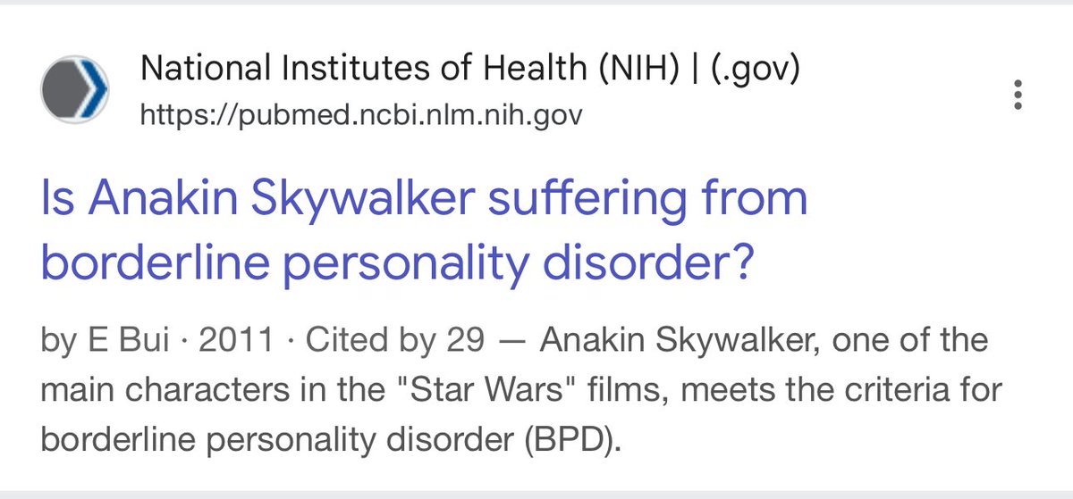 i wanted to see what other fans think but i didn’t expect the national institutes of health to agree with me