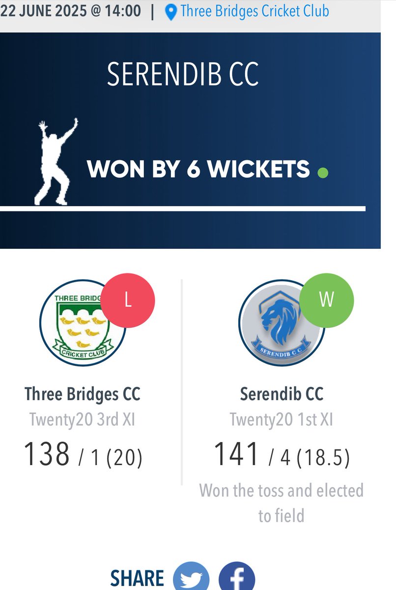 Serendib Cricket Club tweet media