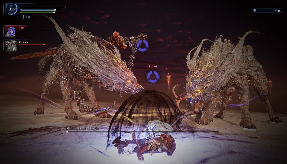 Hope they never patch it tbh. It is funny seeing the boss give up and mog you down.