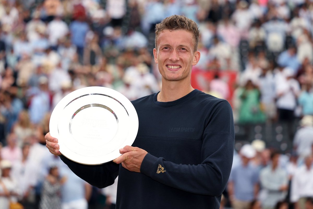 Grateful 🙏 great week. Congrats <a href="/carlosalcaraz/">Carlos Alcaraz</a> well deserved title👍

SW19 🔜