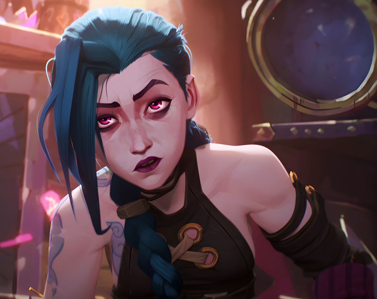JinxSpinoff's tweet image. Nope. Day 218.
#Arcane #Jinx