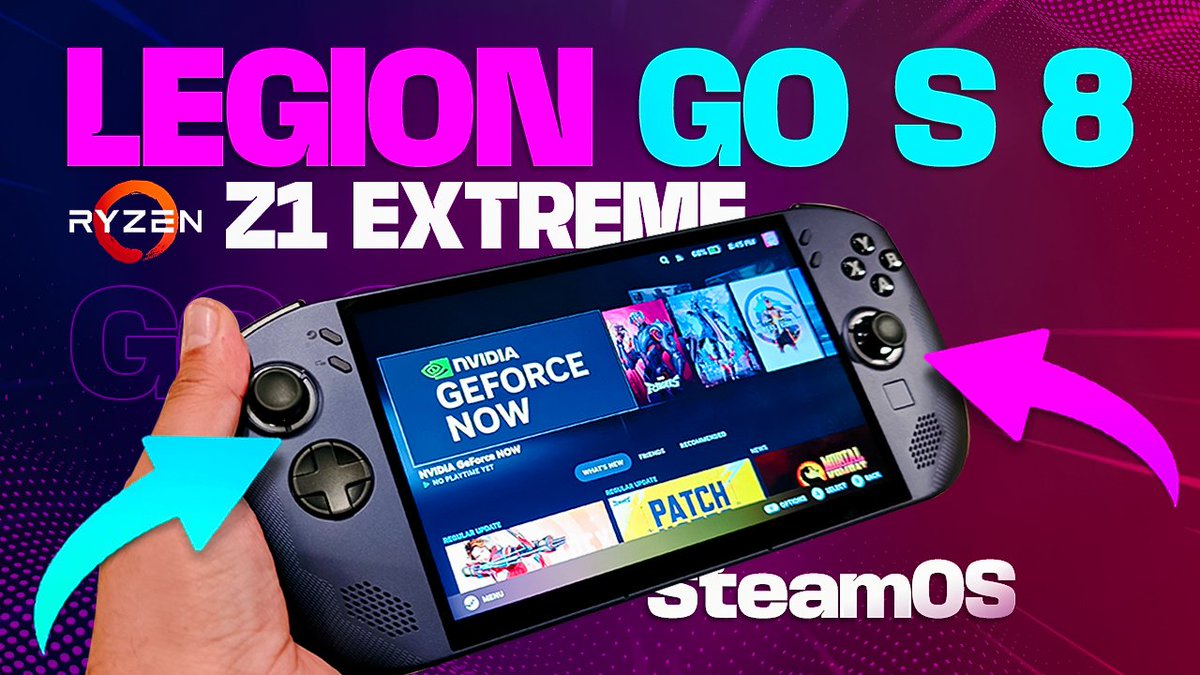 I have been testing the <a href="/Lenovo/">Lenovo</a> <a href="/LenovoLegion/">Lenovo Legion</a> Legion Go S with <a href="/Steam/">Steam</a> #steamos and the <a href="/AMDRyzen/">AMD Ryzen</a> Ryzen Z1 Extreme 

Full review video for you here. 
youtu.be/PWct3L5tqtc