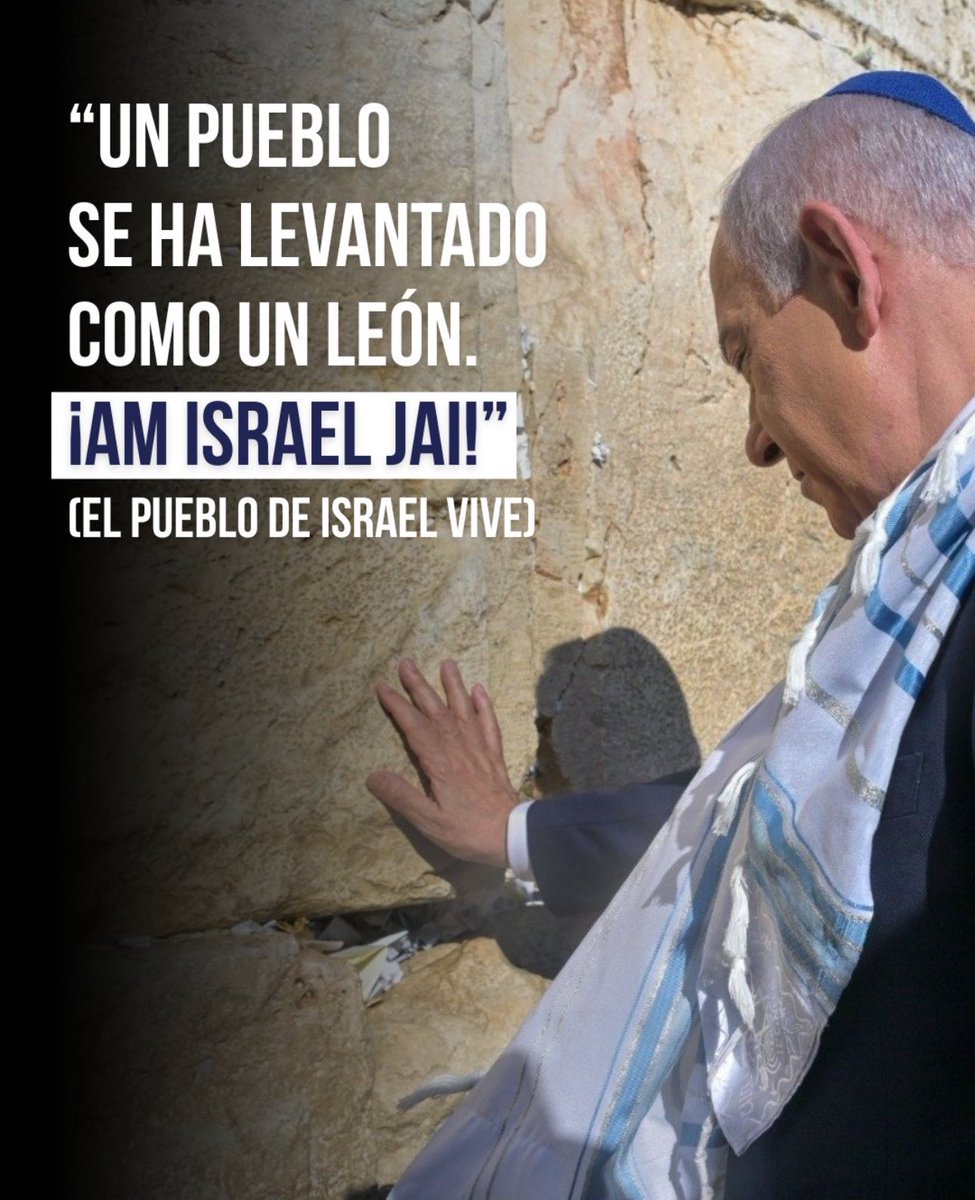 Mientras el líder del régimen iraní se esconde, el Primer Ministro de Israel, Benjamin Netanyahu, visitó hoy el Muro de los Lamentos en Jerusalén. 

Realizó una oración especial por el bienestar de los soldados de las FDI y las fuerzas de seguridad, y por el bienestar de los