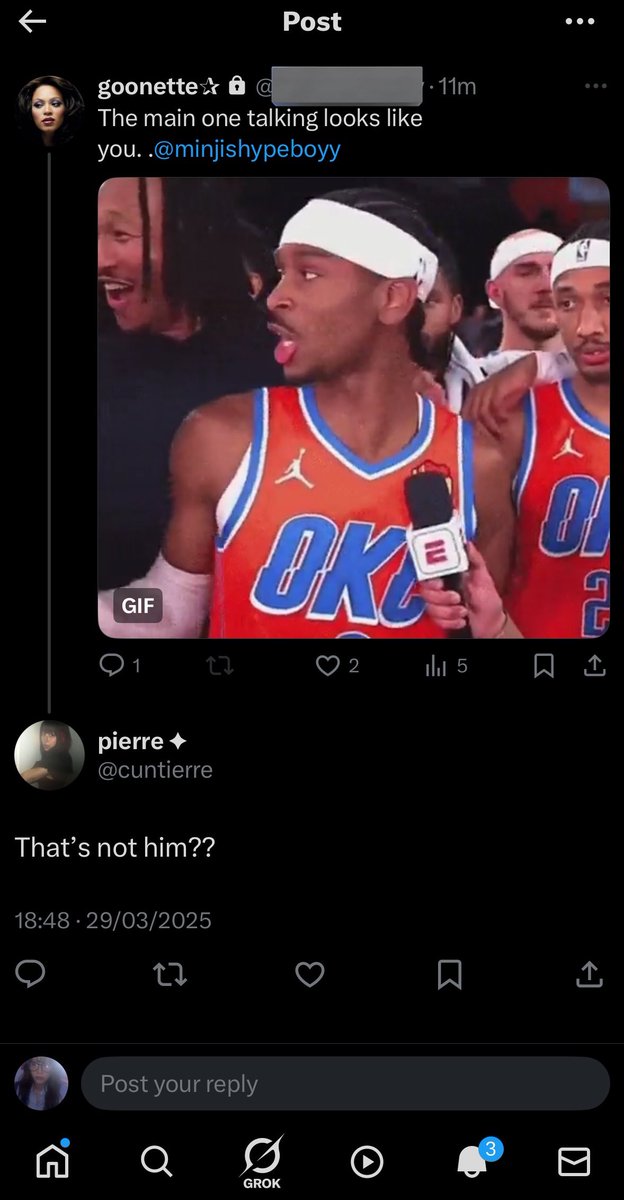 throwback to when pierre AND delli thought i looked like shai😭