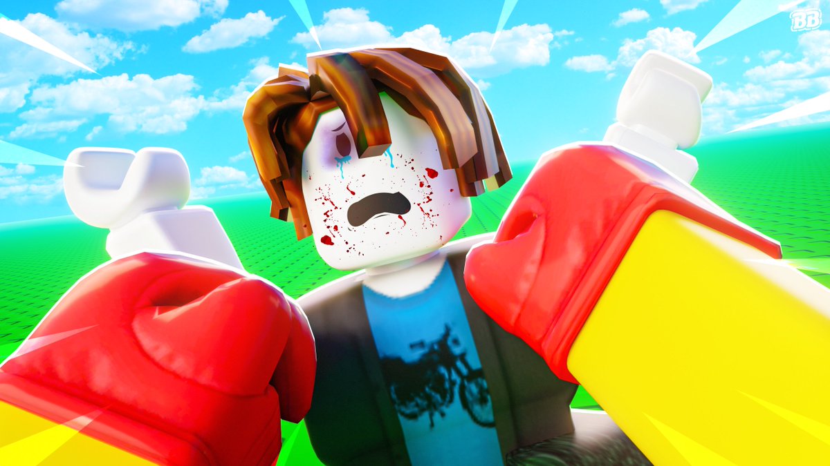 Check out this thumbnail I made for my friend's game! 🥊

Likes and reposts are appreciated! 💞♻️
Maybe drop a follow aswell? 👀
#Roblox #RobloxGFX #RobloxDev #RobloxArt #RobloxUGC