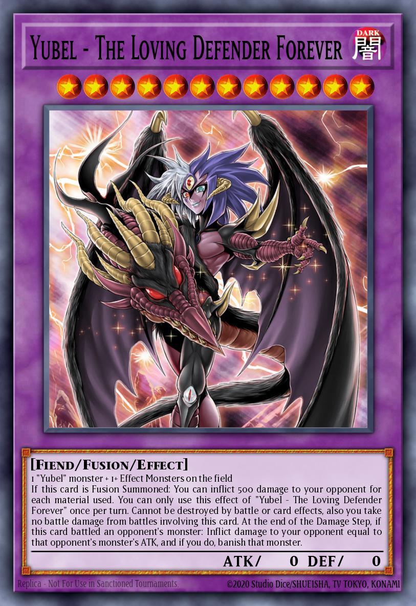 every_ygocard's tweet photo. Yubel - The Loving Defender Forever https://t.co/a3YX07PUby