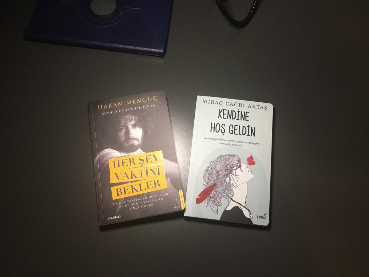 Yeni kitaplarım acaba ilk hangisini okusam.