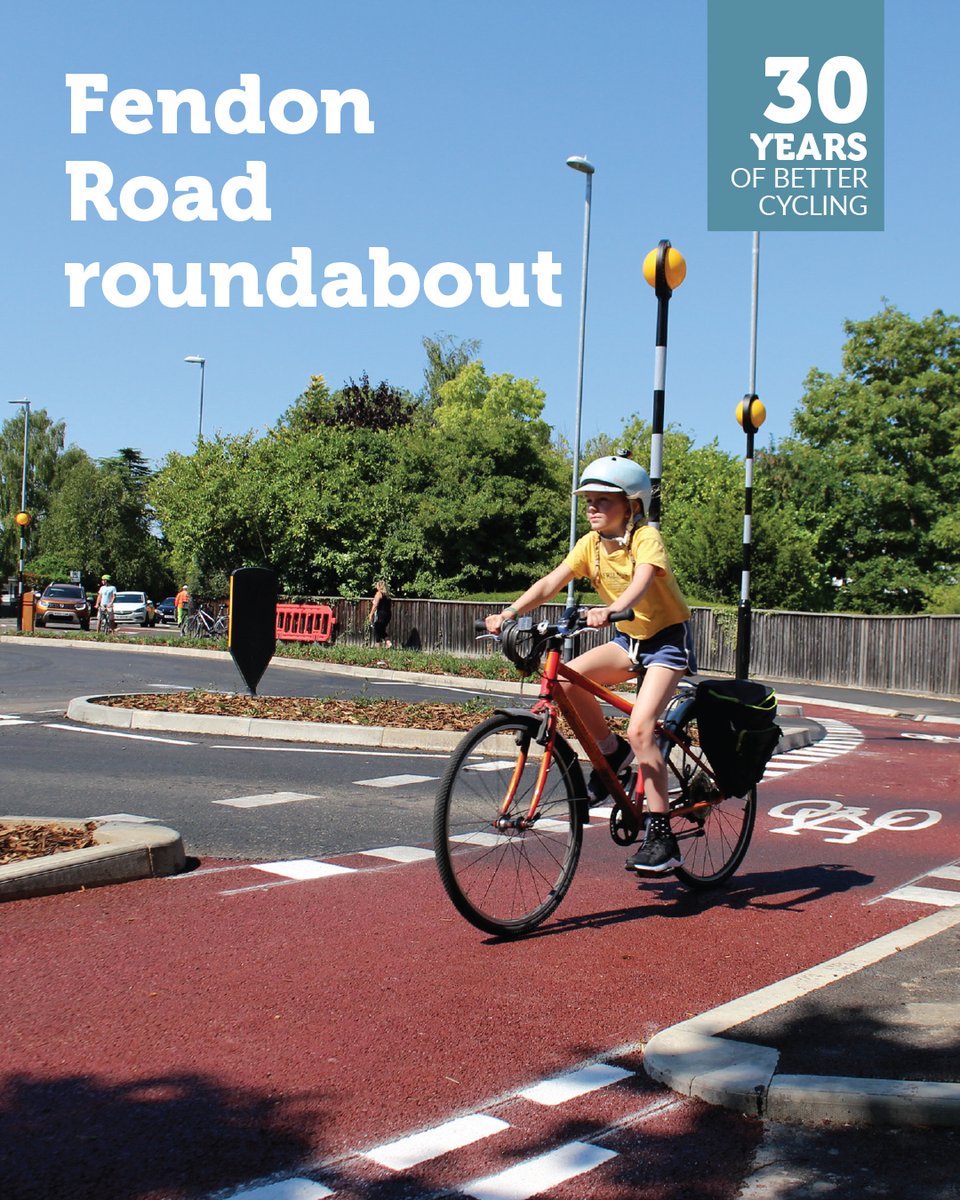 Camcycle (@camcycle) on Twitter photo Our efforts to connect <a href="/CambsCC/">Cambridgeshire County Council</a> with Dutch consultancy <a href="/haskoning/">Haskoning</a> paid dividends for people walking & cycling in the south of Cambridge. The Dutch-style roundabout at Fendon Road was a UK first, with a protected ring for cyclists and zebra crossings on each arm for pedestrians. Our efforts to connect <a href="/CambsCC/">Cambridgeshire County Council</a> with Dutch consultancy <a href="/haskoning/">Haskoning</a> paid dividends for people walking & cycling in the south of Cambridge. The Dutch-style roundabout at Fendon Road was a UK first, with a protected ring for cyclists and zebra crossings on each arm for pedestrians.