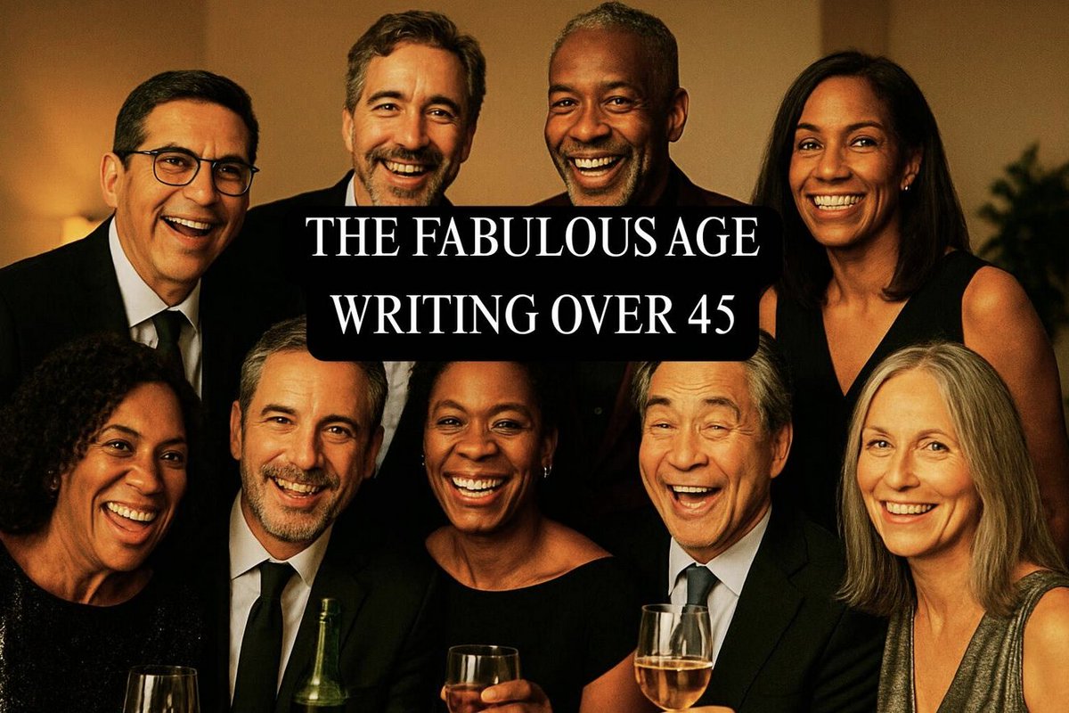 Nicola Pittam (@nicolapittam) on Twitter photo To celebrate my birthday & turning a Fabulous 54, I’d like invite Writers Over 45 to join a special FREE Webinar – The Fabulous Age with special guest Brad Johnson of THE GREY LIST
Saturday July 12, 2025
TIME: 11am PT / 2 pm ET
Info to sign up is here: onemoorer.com/blog/free-webi… To celebrate my birthday & turning a Fabulous 54, I’d like invite Writers Over 45 to join a special FREE Webinar – The Fabulous Age with special guest Brad Johnson of THE GREY LIST
Saturday July 12, 2025
TIME: 11am PT / 2 pm ET
Info to sign up is here: onemoorer.com/blog/free-webi…