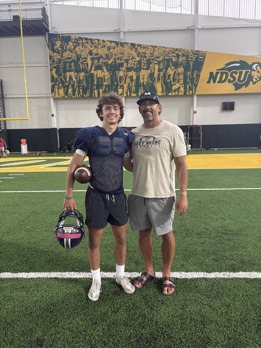 Cache McFadden (@cachemcfadden) on Twitter photo Thanks <a href="/NDSUfootball/">NDSU Football</a> and all the coaches for an amazing camp. Learned a lot and had a ton of fun competing.
Ran a 4.66 Thanks <a href="/NDSUfootball/">NDSU Football</a> and all the coaches for an amazing camp. Learned a lot and had a ton of fun competing.
Ran a 4.66