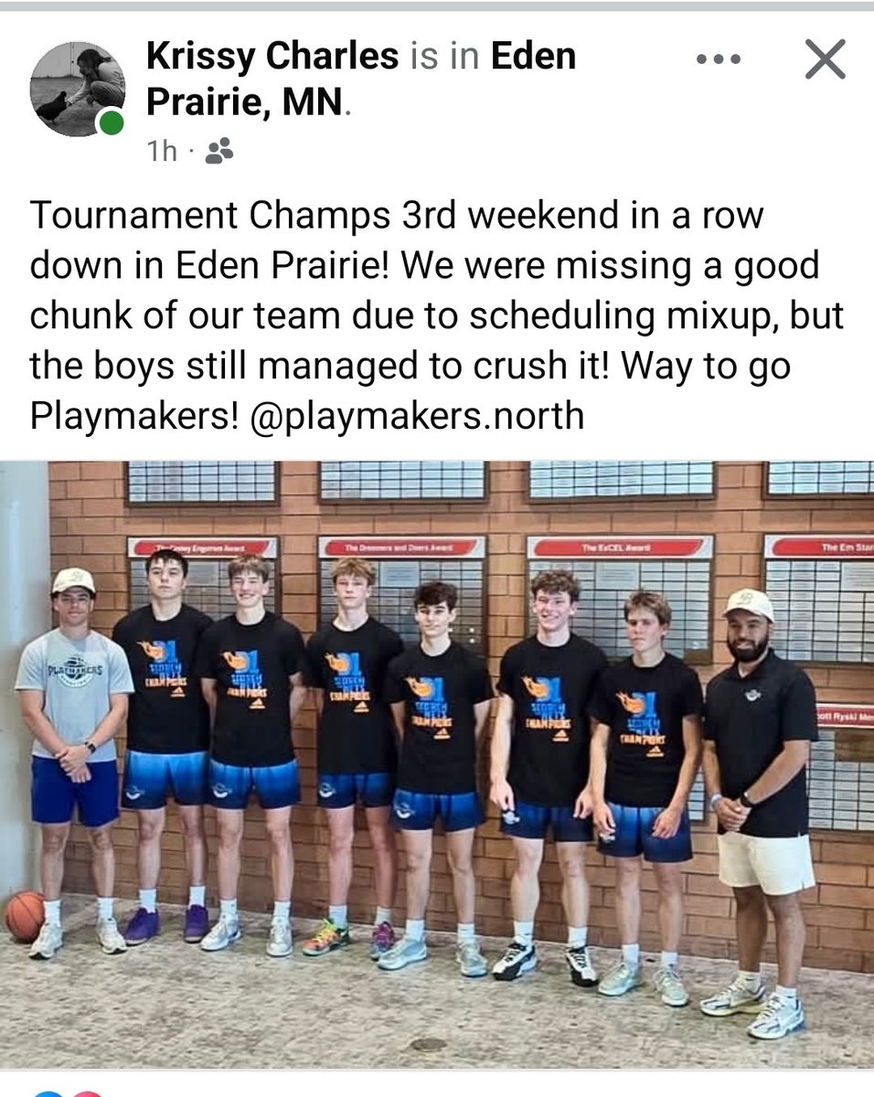 Playmakers North (@northplaymakers) on Twitter photo Great job 16u north showcase! Another ship!!! <a href="/WIPlaymakers/">Wisconsin Playmakers</a> @that_man_dee <a href="/WisBBYearbook/">Mark Miller</a> <a href="/PrepHoops_WI/">Prep Hoops Wisconsin</a> <a href="/KevinMoses38/">Kevin Moses LLC</a>. Great job 16u north showcase! Another ship!!! <a href="/WIPlaymakers/">Wisconsin Playmakers</a> @that_man_dee <a href="/WisBBYearbook/">Mark Miller</a> <a href="/PrepHoops_WI/">Prep Hoops Wisconsin</a> <a href="/KevinMoses38/">Kevin Moses LLC</a>.