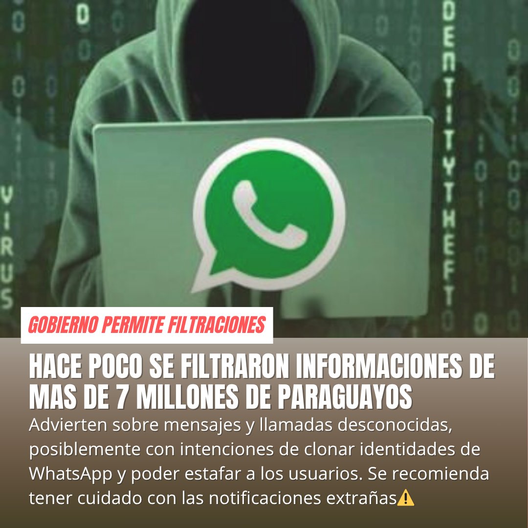 ⚠️ a tener cuidado con las notificaciones en WhatsApp