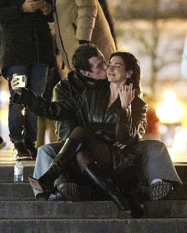 rub it in their face, put a rock on her hand