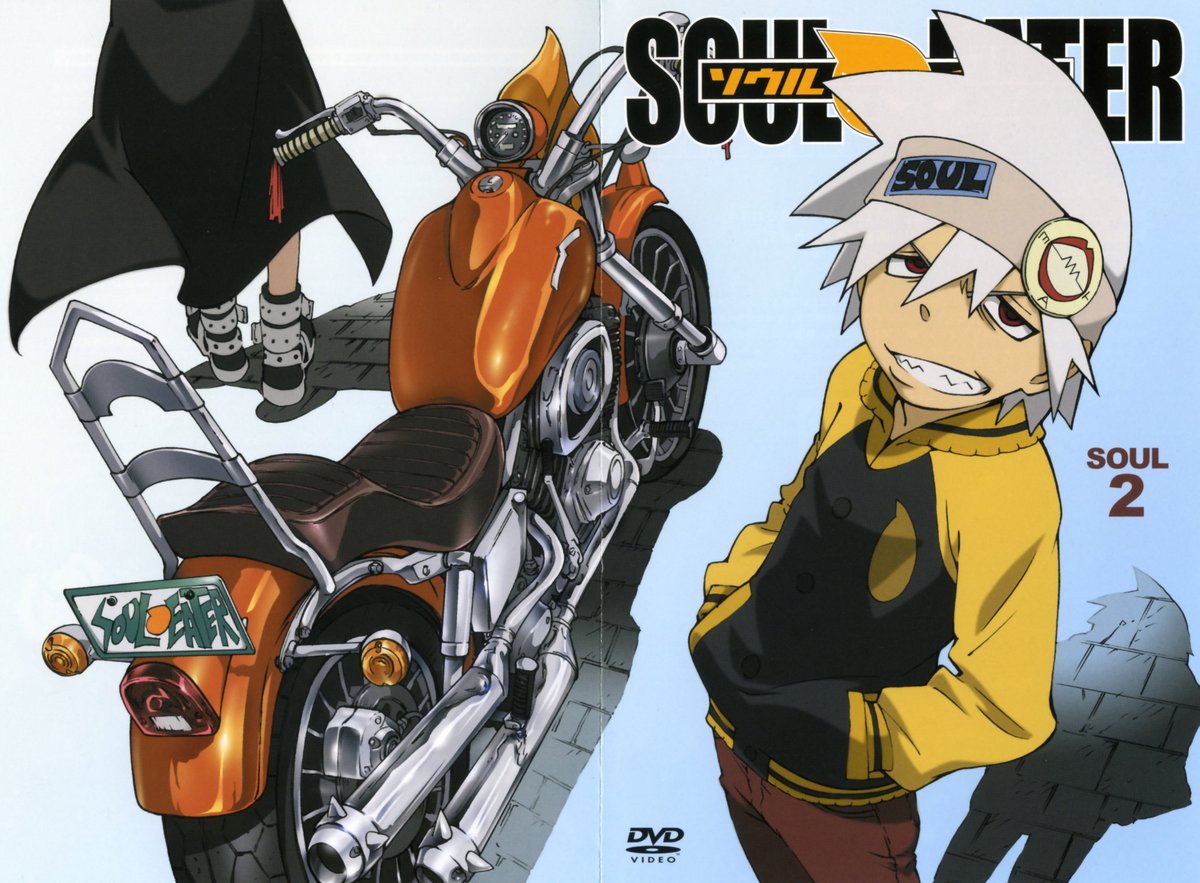 boneslog's tweet image. Illustration by Yoshiyuki Ito (伊藤 嘉之)
Source: Soul Eater (DVD Vol. 2 Jacket)