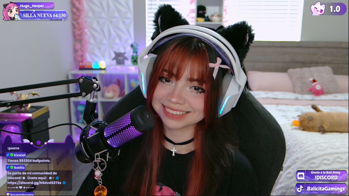 Ya en directo!! Los espero 😼
Kick: BaliGamings