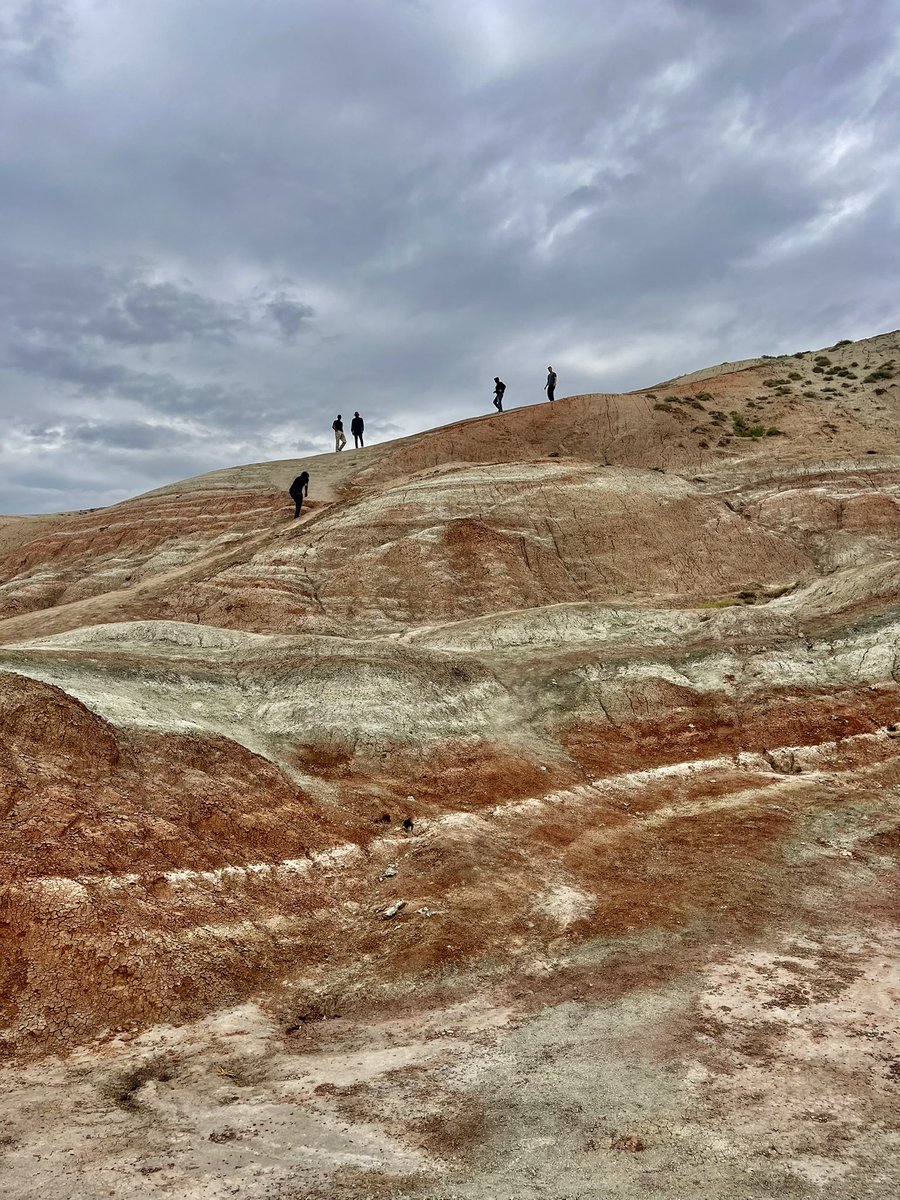 I skibbled (Eloise word) up the Candy Cane Mountains in Azerbaijan 🇦🇿