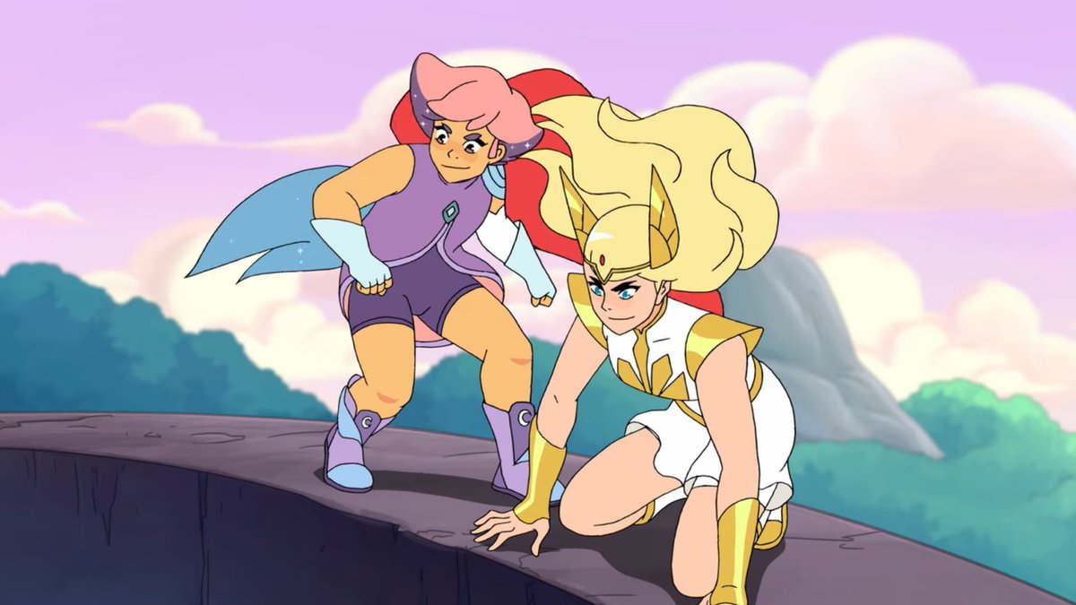 Strong_Adora's tweet image. Adora's Muscular Arms with Princess Sparkles