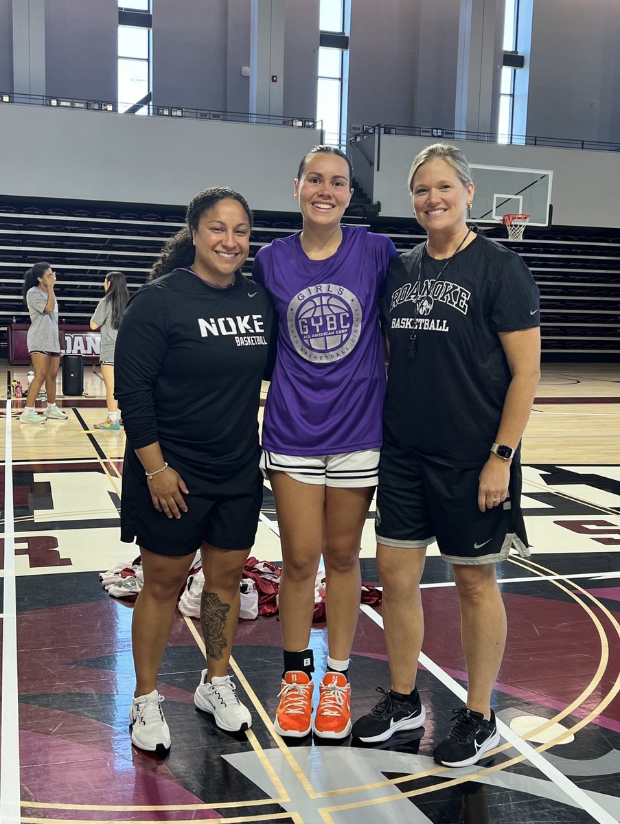 Addie Delaney (@addiedelaney12) on Twitter photo Thank you to Coach <a href="/Carla_Flaherty/">Carla Flaherty</a> and <a href="/Coach_Cole_/">Cydni Cole</a> for a great camp today! Very excited to receive an offer to play at <a href="/RoanokeWBB/">Roanoke College Women’s Basketball</a>!!
<a href="/powhatanhsath/">Powhatan High School Athletics</a>
<a href="/powgirlsbball/">Powhatan High School Girls Basketball</a> Thank you to Coach <a href="/Carla_Flaherty/">Carla Flaherty</a> and <a href="/Coach_Cole_/">Cydni Cole</a> for a great camp today! Very excited to receive an offer to play at <a href="/RoanokeWBB/">Roanoke College Women’s Basketball</a>!!
<a href="/powhatanhsath/">Powhatan High School Athletics</a>
<a href="/powgirlsbball/">Powhatan High School Girls Basketball</a>