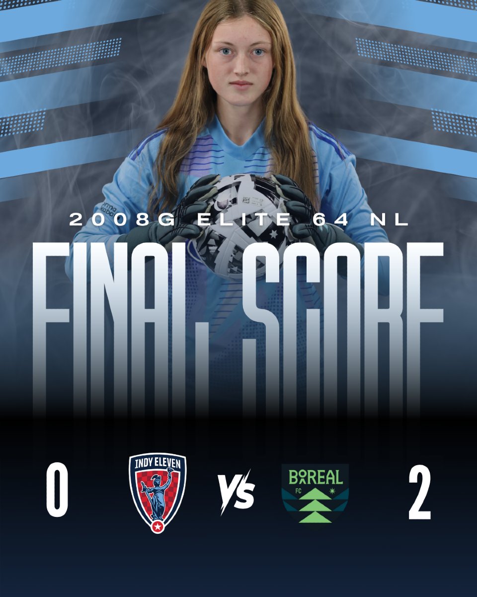 2008G E64 NL drop their final match this morning, as the season comes to an end.  We are proud of your hard work!  Safe travels home to Indiana!

#ElevenForever