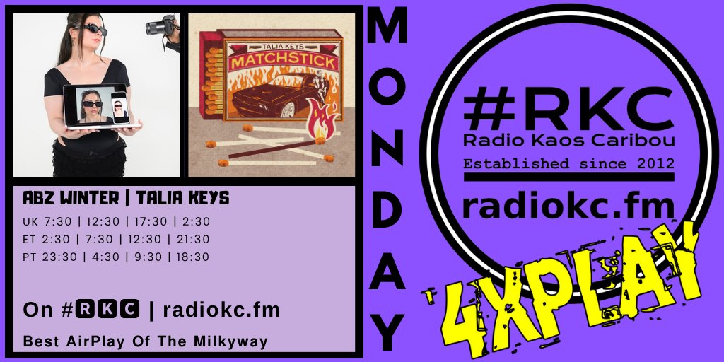 #π₯ππ (@radiokc) on Twitter photo ββββββββββββββ
#MONDAY 6β23 π°π
π£πππ¬π¦
π’7:30βͺ12:30βͺ17:30βͺ2:30 UK
π΄<a href="/AbzWinterMusic/">Abz Winter</a>
π΄Talia Keys
β¬οΈDetailsβ¬οΈ
π fb.com/RadioKC/posts/β¦
on #ππ
Ίπ
² π» radiokc.fm
ββββββββββββββ ββββββββββββββ
#MONDAY 6β23 π°π
π£πππ¬π¦
π’7:30βͺ12:30βͺ17:30βͺ2:30 UK
π΄<a href="/AbzWinterMusic/">Abz Winter</a>
π΄Talia Keys
β¬οΈDetailsβ¬οΈ
π fb.com/RadioKC/posts/β¦
on #ππ
Ίπ
² π» radiokc.fm
ββββββββββββββ