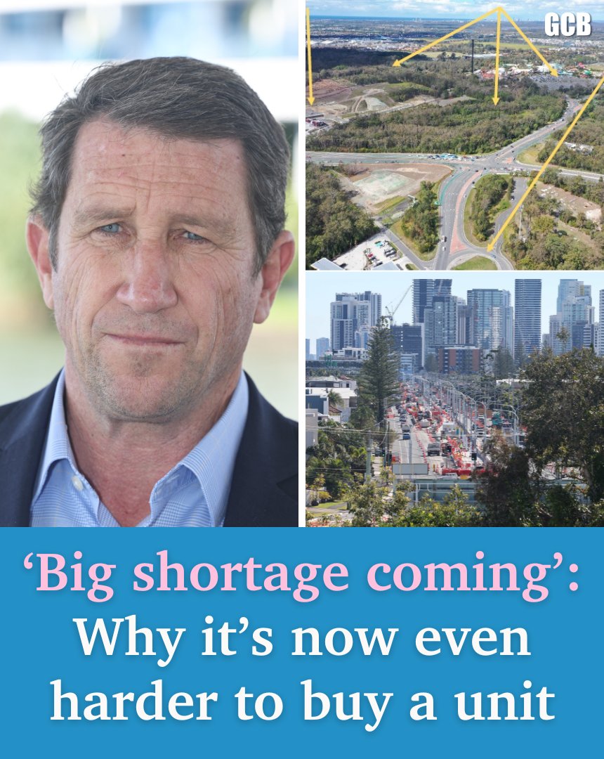 Gold Coast Bulletin (@gcbulletin) on Twitter photo The Gold Coast is falling further behind in delivering its housing targets and driving prices up, with the average new unit now costing an eye-watering sum.
<a href="/GCS_Pottsy/">Andrew Potts</a> #GoldCoast
FIND OUT MORE: ➡️ bit.ly/4k6HDFM The Gold Coast is falling further behind in delivering its housing targets and driving prices up, with the average new unit now costing an eye-watering sum.
<a href="/GCS_Pottsy/">Andrew Potts</a> #GoldCoast
FIND OUT MORE: ➡️ bit.ly/4k6HDFM