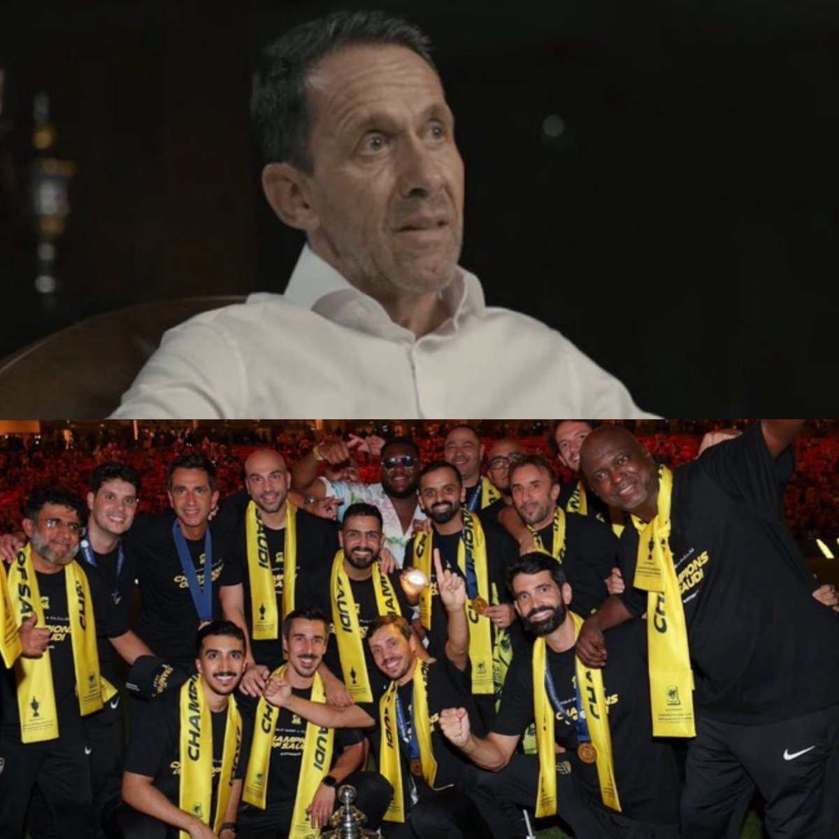 🚨🚨🚨 خاص : الإدارة الرياضية بقيادة رامون بلانيس "شخصياً" لديهم ملاحظات عديدة تخص وضع الجهاز الطبي في #الاتحاد، رامون يعتقد أن الجهاز الطبي بحاجة لتدعيمات عديدة وتغييرات مهمة في المرحلة المقبلة وسيتم ذلك تحت إشرافه 🟡⚫️

ننتظر قرارات مهمة قريبًا لعل الأمور تتحسن بمشيئة الله ⏳