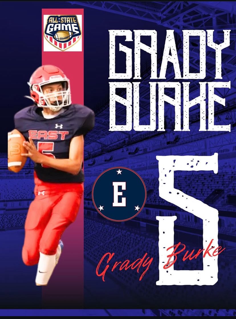 Grady (@grady_burke5) on Twitter photo Had a blast at the <a href="/AllStateGameASG/">All State Game</a> ! Made lots of memories and made lots of friends! Me and the boys pulled out a 15-7 win over the red team! Blessed to have the opportunity to go to such an event!
<a href="/stanbedwell/">Stan Bedwell</a>
<a href="/CoachRuggles/">Coach Ruggles</a>
<a href="/theCoachLang/">Ron Lang</a>
<a href="/DrakeFisher2024/">Drake Fisher</a> Had a blast at the <a href="/AllStateGameASG/">All State Game</a> ! Made lots of memories and made lots of friends! Me and the boys pulled out a 15-7 win over the red team! Blessed to have the opportunity to go to such an event!
<a href="/stanbedwell/">Stan Bedwell</a>
<a href="/CoachRuggles/">Coach Ruggles</a>
<a href="/theCoachLang/">Ron Lang</a>
<a href="/DrakeFisher2024/">Drake Fisher</a>