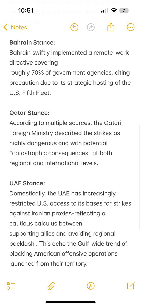 Daniollaa's tweet photo. A quick analysis to some of the Gulf states following the US breach of International Law and the War on Iran: https://t.co/YY8FzqGx7Y