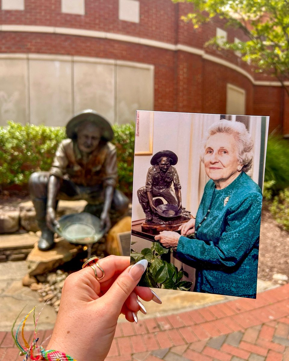 The heart behind Charlotte’s beginnings. Happy heavenly birthday to the very first Niner, Miss Bonnie Cone 💚