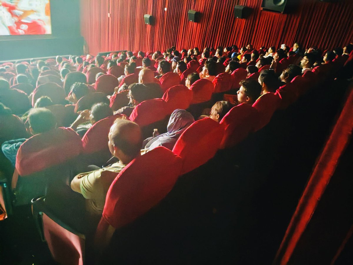 Satadeep Saha (@satadeeps) on Twitter photo SSR Globe Cinemas is back with consecutive Housefull Shows !!! Big Screens are Best for Cinema Experience!!! ❤️❤️👍😊
<a href="/SSRCinemas/">SSR Cinemas</a> SSR Globe Cinemas is back with consecutive Housefull Shows !!! Big Screens are Best for Cinema Experience!!! ❤️❤️👍😊
<a href="/SSRCinemas/">SSR Cinemas</a>