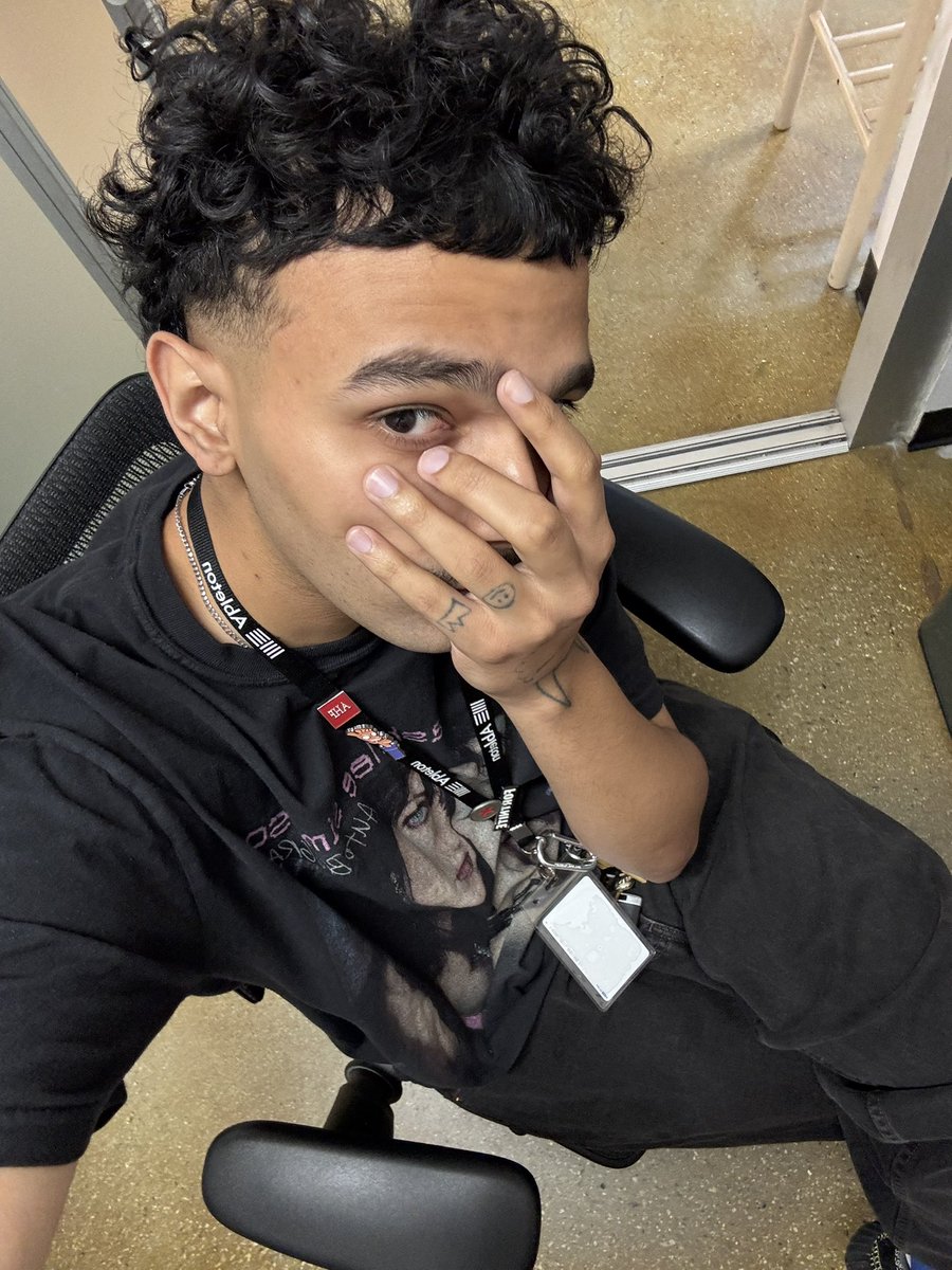 hanging out and vibing