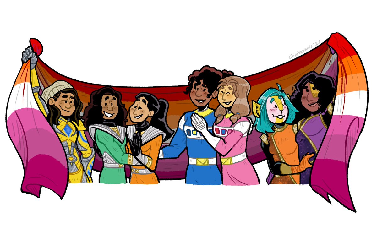 roboptera's tweet photo. Happy Power Ranger Pride!! 🏳️‍🌈⚡️ For the last week of the month, our canon gay Ranger women! https://t.co/2lFpA1Y68O