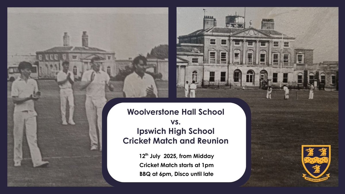 Ipswich High School & Woolverstone School Alumni tweet media