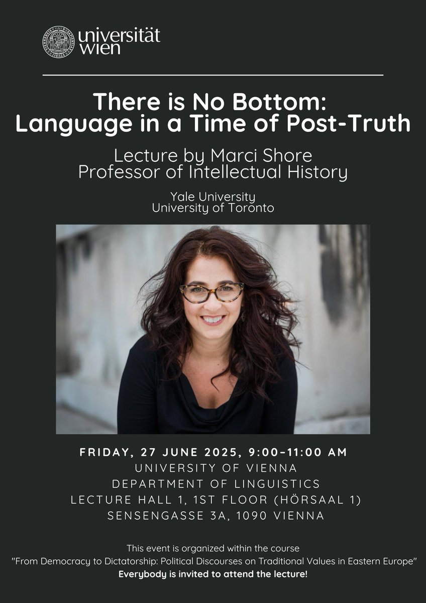 For friends in Vienna on Friday morning: