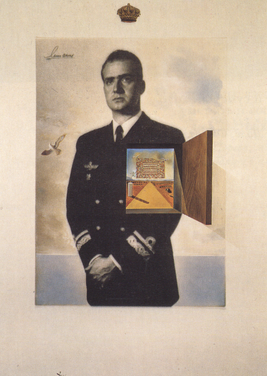 The Prince of Sleep (El principe de ensueno), 1979 #artbots #dali