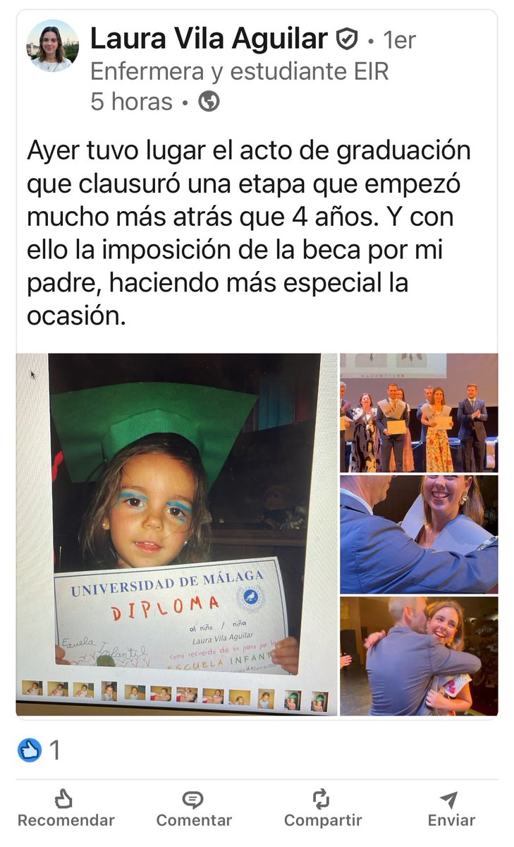 Extraordinaria graduación