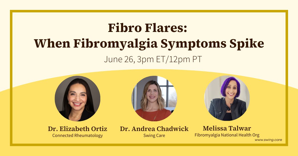 Fibromyalgia National Health Organization (@teamfibro) on Twitter photo Thank you to <a href="/swing_care/">Swing Care</a> for including me in the discussion. I can't wait to learn all the insights from Dr. Andrea Chadwick and Dr. Elizabeth Ortiz!
Register here: get.swing.care/webinar-fibrom…
#Fibromyalgia Thank you to <a href="/swing_care/">Swing Care</a> for including me in the discussion. I can't wait to learn all the insights from Dr. Andrea Chadwick and Dr. Elizabeth Ortiz!
Register here: get.swing.care/webinar-fibrom…
#Fibromyalgia
