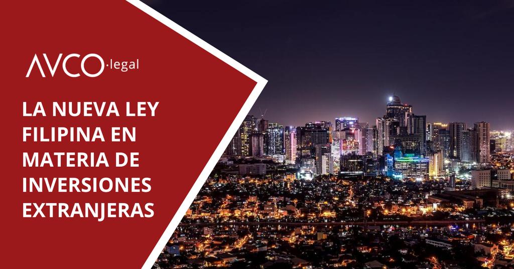 avcolegal's tweet image. La nueva ley filipina en materia de inversiones extranjeras facilita y amplía las oportunidades para inversores globales. ¡Explora lo que Filipinas tiene para ofrecer! #InversionesExtranjeras #Filipinas 🇵🇭🌍💡
👉 link.avco.legal/KRtw