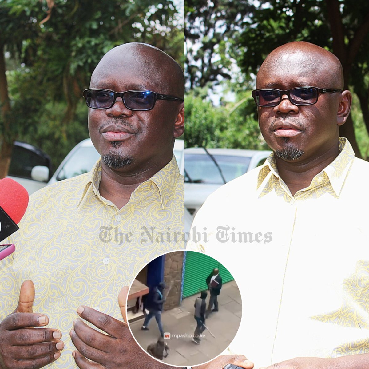 Ken Ochieng, a Lawyer Whose Video has Been Trending of Him Being Beaten By Rungus Mercilessly by Goons along Koinange Street Finally Speaks👇