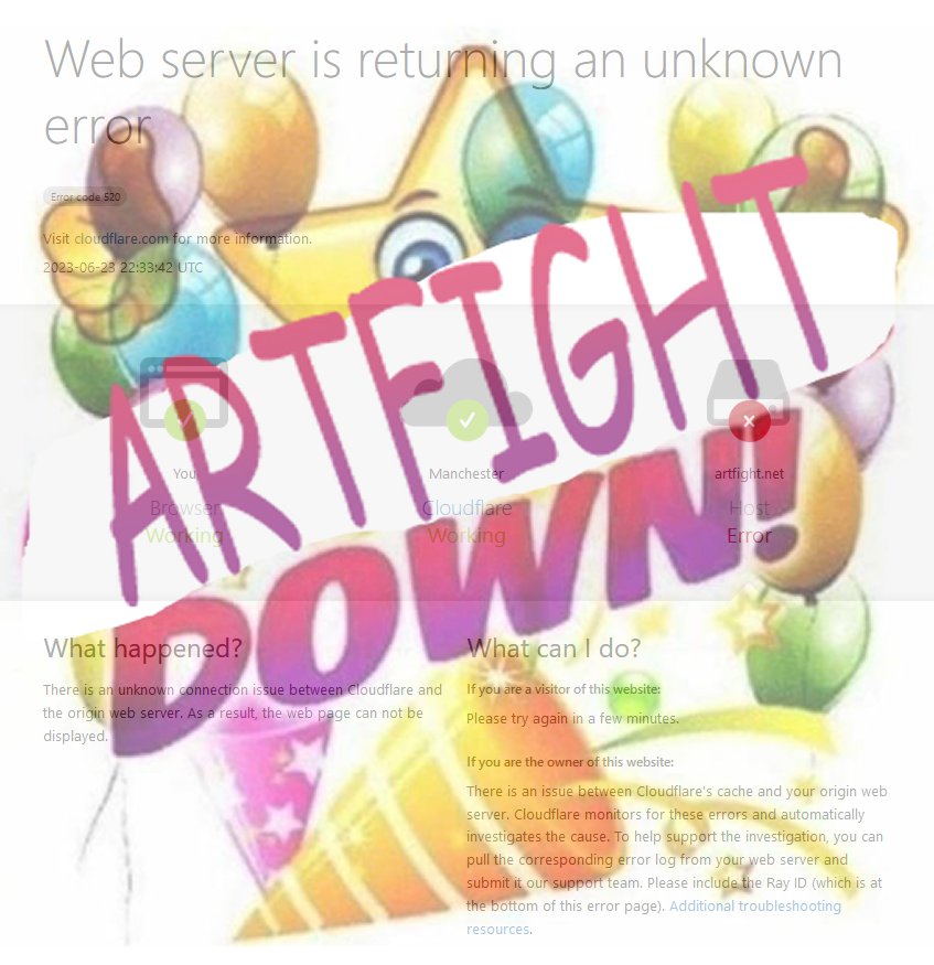 HAPPY ARTFIGHT TEAM REVEAL DAY 🫡